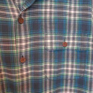 Tommy Bahama Plaid Silk Shirt